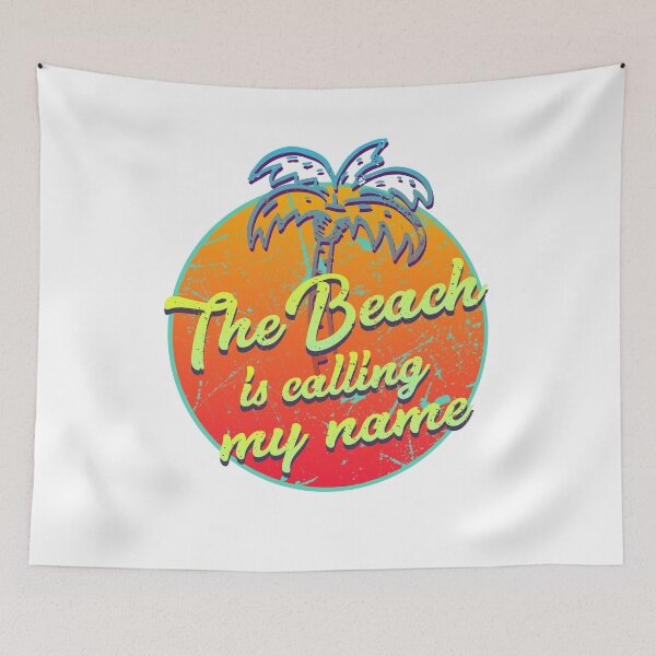 Item preview, The Beach Is Calling My Name - Vacation Travel designed and sold by augenpulver.