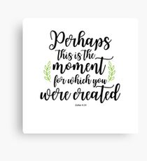 Bible verse Canvas Print