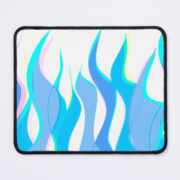Item preview, Blue Multicolor Flames designed and sold by theprintedclub.