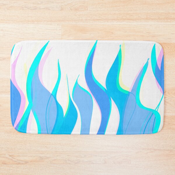 Item preview, Blue Multicolor Flames designed and sold by theprintedclub.