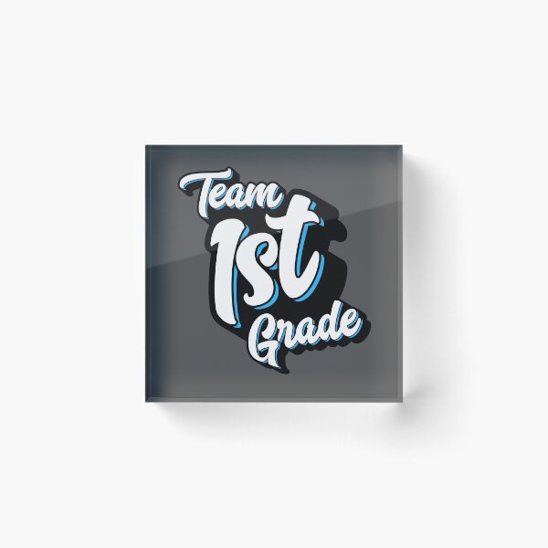 Item preview, Team 1st First Grade - Back To School – Blue designed and sold by augenpulver.
