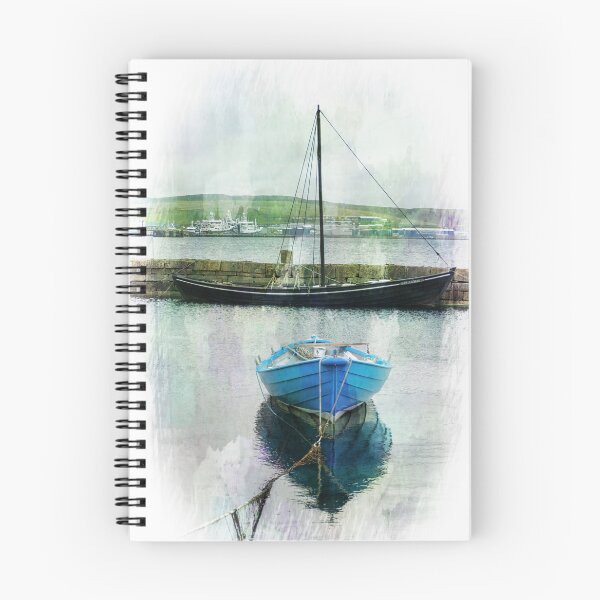 Item preview, Traditional Boats Lerwick Shetland designed and sold by Lynn Bolt.