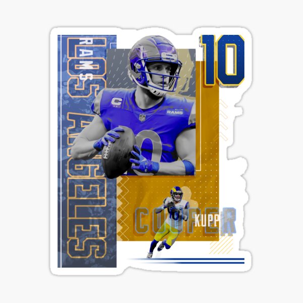 cooper kupp shirt Sticker for Sale by specialerio