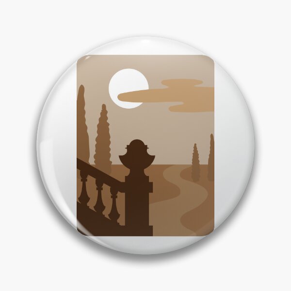 Item preview, Italian Landscape illustration Tuscany designed and sold by JAG2B.