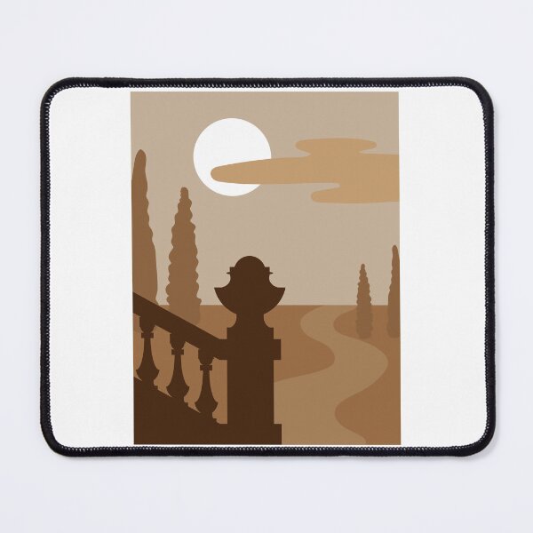 Item preview, Italian Landscape illustration Tuscany designed and sold by JAG2B.