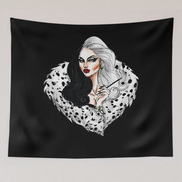 Item preview, Lover Gift Cruella De Vil Classic Fan designed and sold by BarnettJimmieHo.