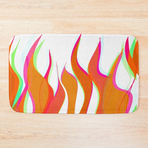 Item preview, Dark Autumn Tones Flames Pattern designed and sold by theprintedclub.
