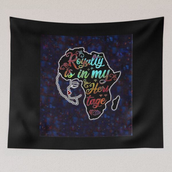Item preview, Women Afro Head Floral And Map African american designed and sold by TorstenHaase.