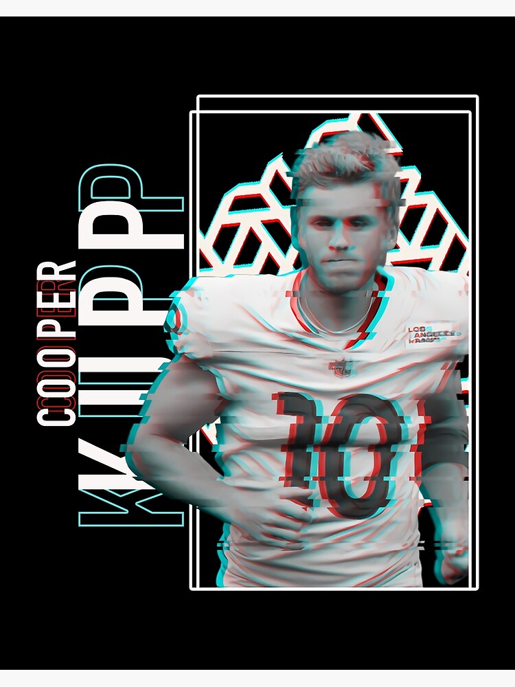 Football Cooper Kupp Glitch Effect/Best Seller Designs For Men