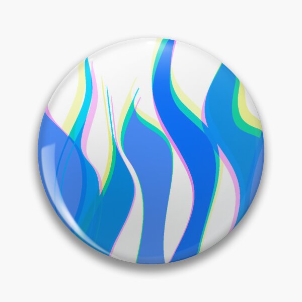 Item preview, Dark Blue Multicolor Flames Pattern designed and sold by theprintedclub.