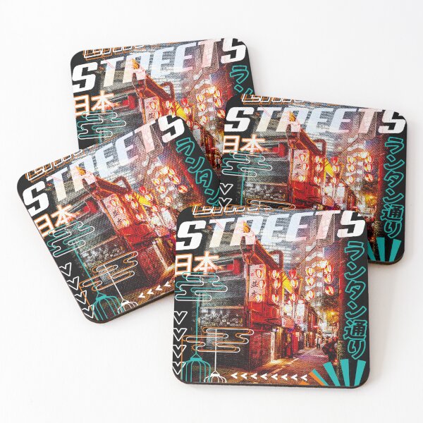 Item preview, Japan Lantern Streets designed and sold by DezainShatsu.
