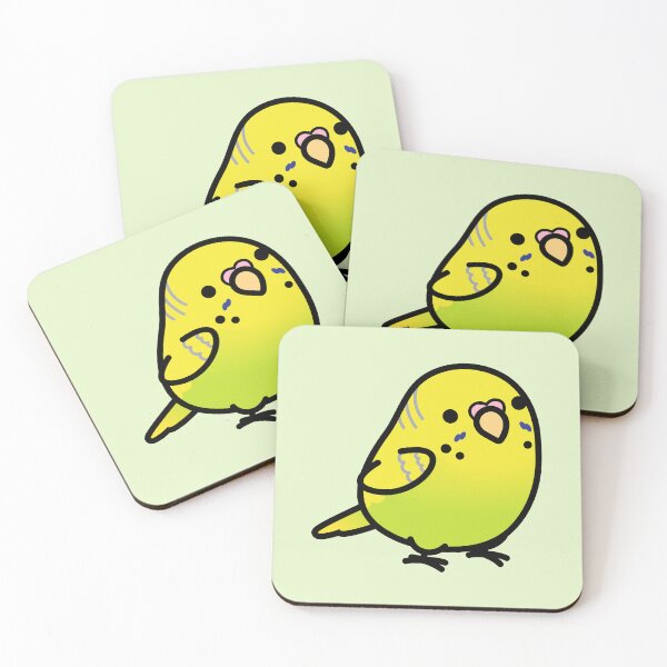 Item preview, Chubby Light Green Opaline Budgie designed and sold by birdhism.