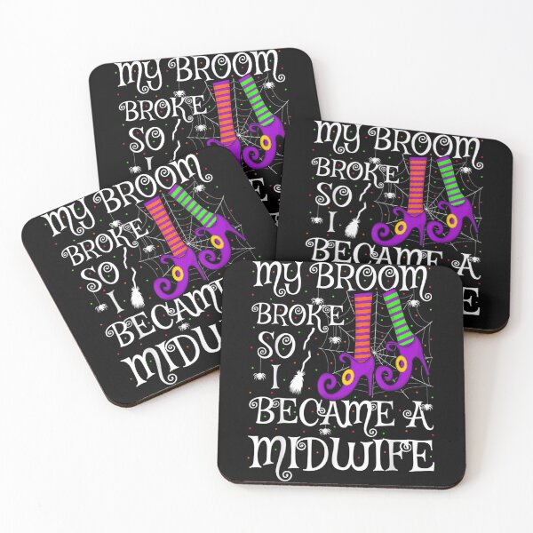 Item preview, Funny My Broom Broke So I Became A Midwife Halloween designed and sold by ClairLuther571.