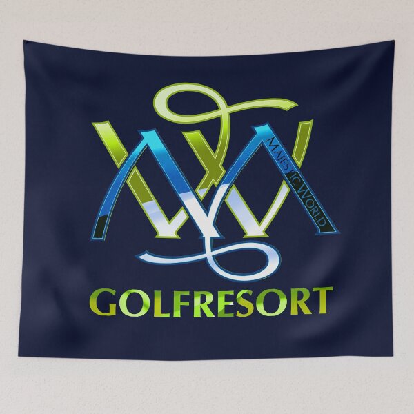 Item preview, Golf resort Majesticworld dark blue designed and sold by majesticworld.