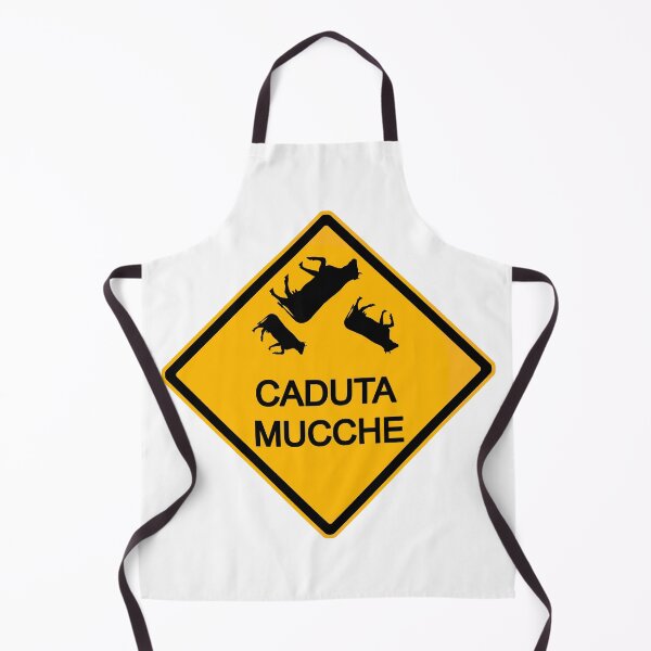 Item preview, Italian Humor - CADUTA MUCCHE T-Shirt designed and sold by Luciusinfabula.