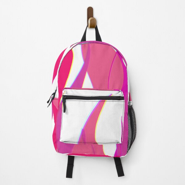 Item preview, Fuchsia and Pink Multicolor Flames Pattern designed and sold by theprintedclub.