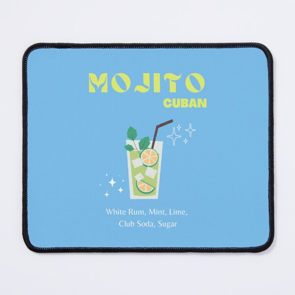 Item preview, Mojito, Cocktail, Drinks, Cocktail Art, Colorful Cocktail, Preppy, Blue designed and sold by Magic Love Art Print.