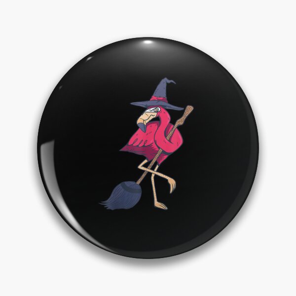 Item preview, Flamingo Halloween Witch Funny Costume Outfit Gift designed and sold by ClairLuther571.