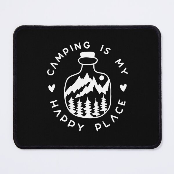 Item preview, Camping is my happy place designed and sold by Pacesyte.