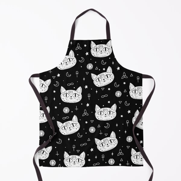 Item preview, Gothic cat pattern designed and sold by ValentinaHramov.