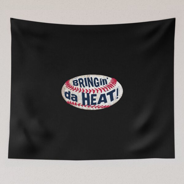 Item preview, Bringing Da Heat Baseball Sticker designed and sold by sangdunt1.