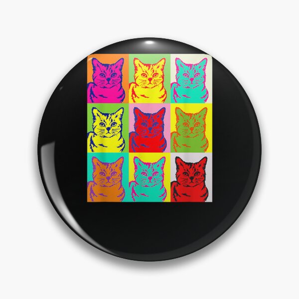 Artikelvorschau, Nette Katze für Kätzchen-Liebhaber Bunte Kunst entworfen und verkauft von andrewbashfordb.