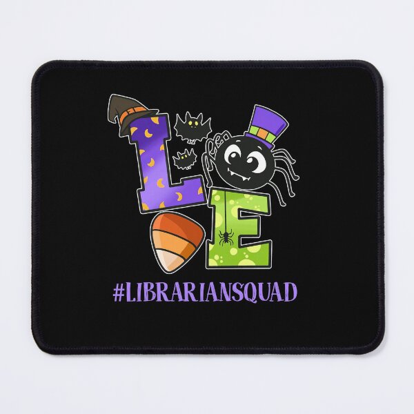 Item preview, Love Librarian squad book lover funny reading humor horror designed and sold by beckadamr.