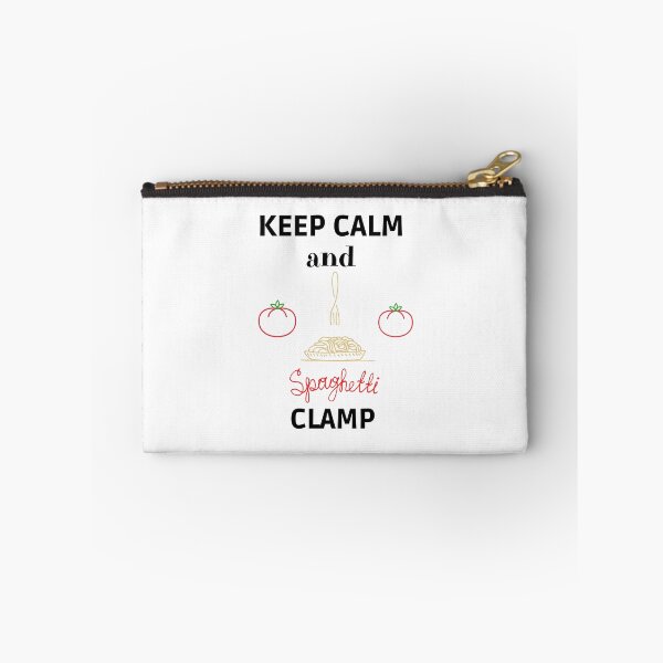 Item preview, Keep calm and spaghetti clamp designed and sold by Rubi16.