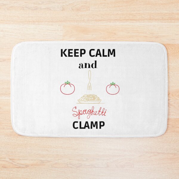 Item preview, Keep calm and spaghetti clamp designed and sold by Rubi16.