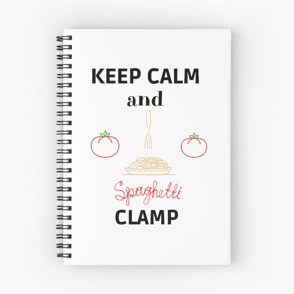 Item preview, Keep calm and spaghetti clamp designed and sold by Rubi16.