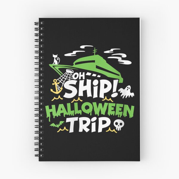 Item preview, Womens Oh Ship Halloween Trip - Halloween Cruise Oh Ship V-Neck designed and sold by ClairLuther571.