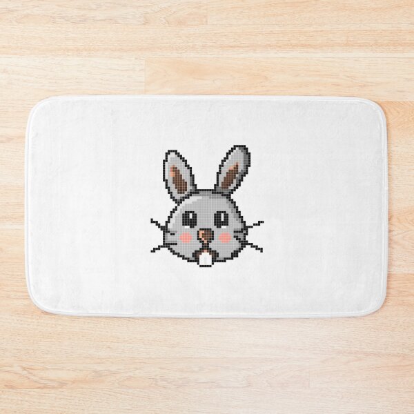 Item preview, Rabbit pixel art designed and sold by Radelss.