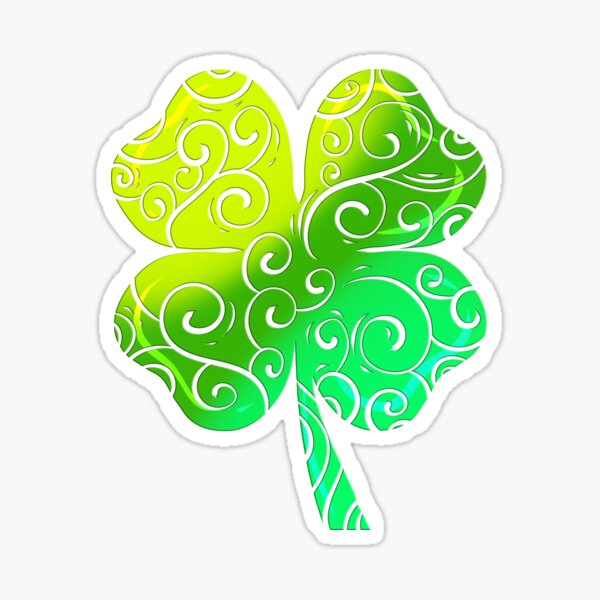 Mandala Tribal Shamrock For St Patricks Day Sticker For Sale By