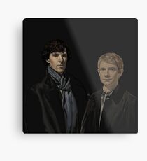 SHERLOCK BBC Metal Print
