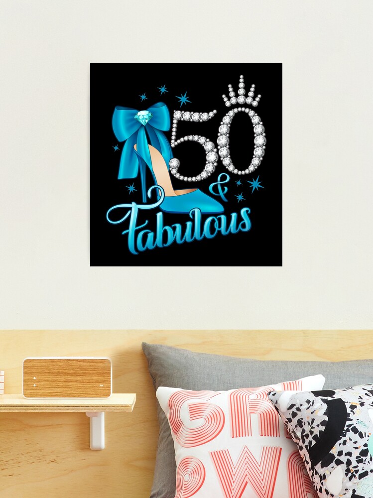 Fiesta de mis 50 años, Regalos para mujer viajera 50 años Cumpleaños  Mujeres, Birthday Woman in Spanish Throw Pillow, 18x18, Multicolor