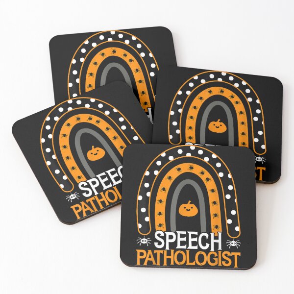 Item preview, Speech Language Pathologist Halloween Rainbow SLP designed and sold by ClairLuther571.