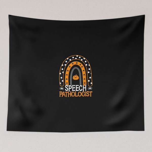 Item preview, Speech Language Pathologist Halloween Rainbow SLP designed and sold by ClairLuther571.