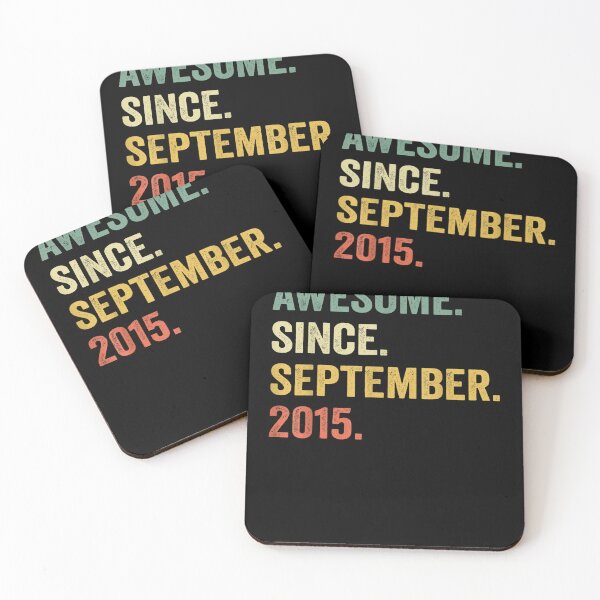 Item preview, 7 Years Old Gifts 7th Birthday Awesome Since September 2015  designed and sold by andrewbashfordb.