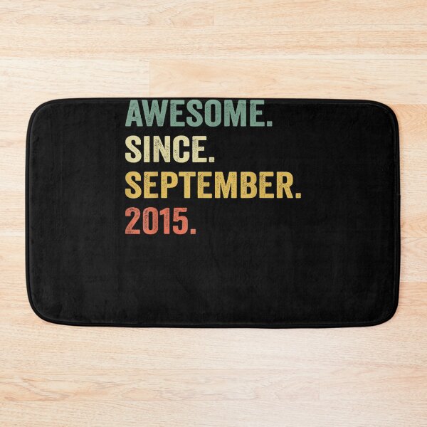Item preview, 7 Years Old Gifts 7th Birthday Awesome Since September 2015  designed and sold by andrewbashfordb.