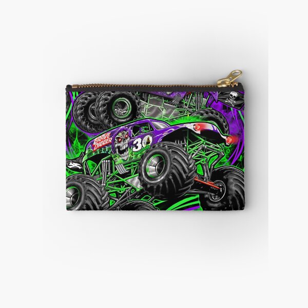 Item preview, monster jam grave digger monster truck Art Fans  designed and sold by GeorgeCag45.