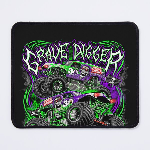 Item preview, monster jam grave digger monster truck Art Fans  designed and sold by GeorgeCag45.