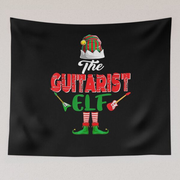 Item preview, The Guitarist Elf Christmas Elf Costume Guitarist Guitars  designed and sold by andrewbashfordb.