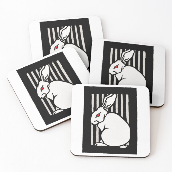 Item preview, Against Animal Testing Rabbit Behind Bars designed and sold by CreativeBel.