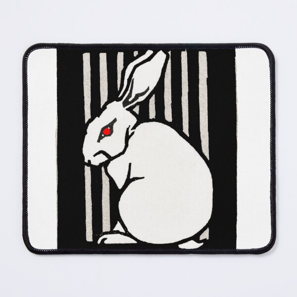 Item preview, Against Animal Testing Rabbit Behind Bars designed and sold by CreativeBel.
