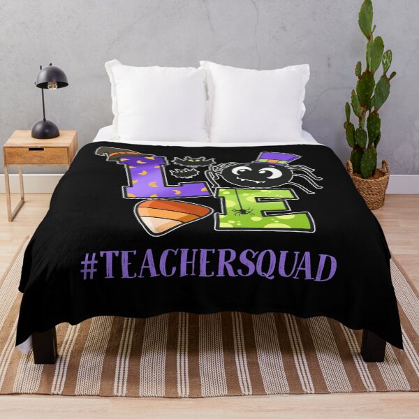 Item preview, Love Teacher squad education teacher humor horror designed and sold by beckadamr.