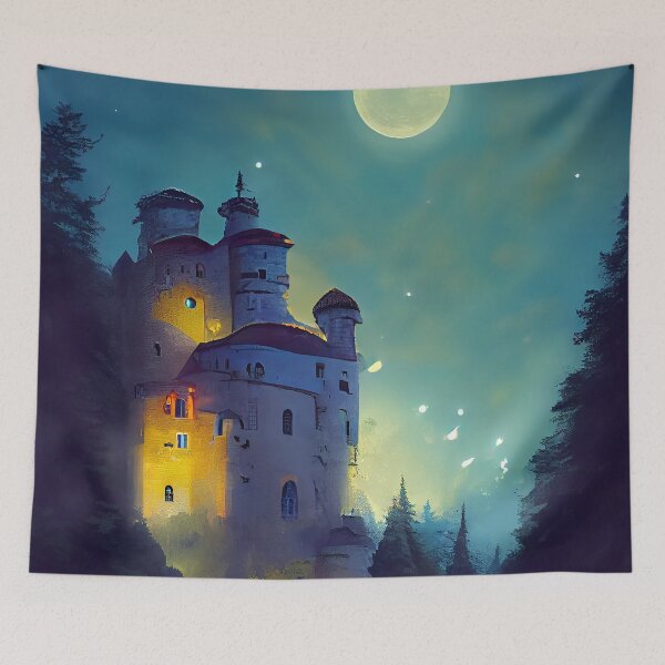 Item preview, Nightmare Castle designed and sold by dreamworldscape.
