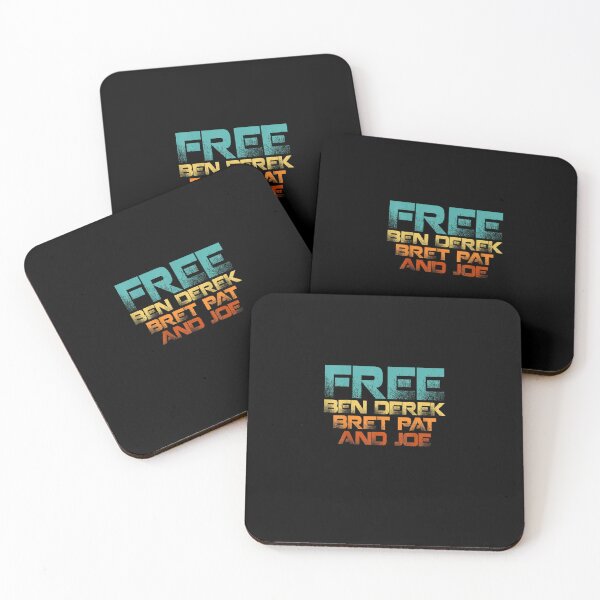 Item preview, Free Ben, Derek, Bret, Pat, and Joe designed and sold by bilal233.