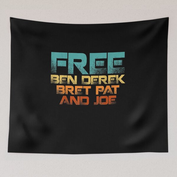 Item preview, Free Ben, Derek, Bret, Pat, and Joe designed and sold by bilal233.