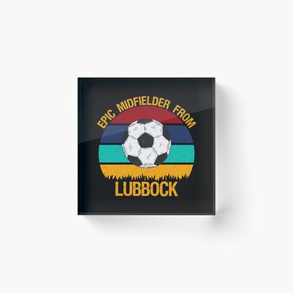 Item preview, Epic Midfielder From Lubbock Vintage Soccer Classic T-Shirt designed and sold by flvbelgrace.