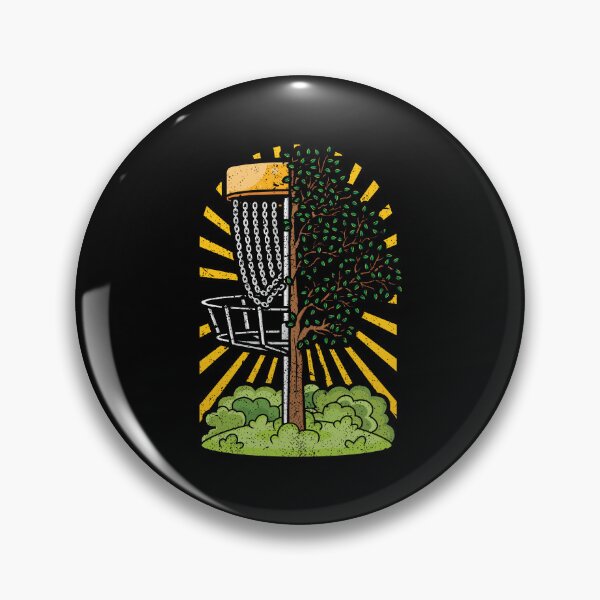 Item preview, Disc Golf Frisbee Player Disc Golfer Basket Tree Distressed designed and sold by DoSt-997.